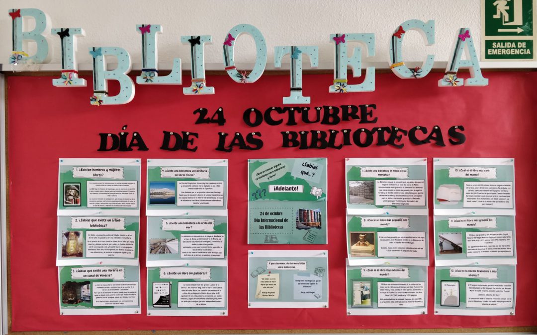 24 de octubre – Día Internacional de las Bibliotecas